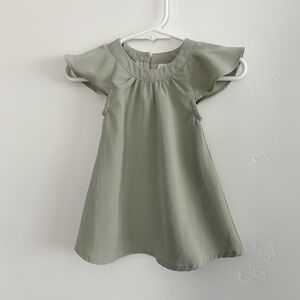 Elegant Green Kids Dress